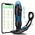 WALKER APP PROSTATE MASSAGE DOUBLE RING - Estimulador de próstata com anel peniano duplo faz movimento vai e vem com controle via APP - Imagem 7