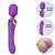 Kael - 2 em 1 Massageador eletrico e estimulador vaginal varinha mágica vibrador recarregável - Imagem 2