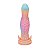 Alien Dildo Glow In The Dark - Pênis realístico de alien fluorescente - 18,8 x 3,8 - Imagem 8