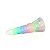 Rainbow Phoenix Alien Butt Plug Glow In The Dark - Plug anal alien recarregável com vibração, fluorescente e Controle Remoto - 23,5 x 6,3 - Imagem 9