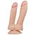 GOOD VIBE TOYS - Pênis Realístico Duplo com Ventosa, Possui Veias Saltadas e Glandes Salientes - Imagem 1
