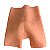 Dildo Underwear - CAPA PENIANA PARA HOMEM SILICONE INTEGRADA ESTILO SHORT - COR BEGE - 18X4,5CM - Imagem 9