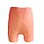 Dildo Underwear - CAPA PENIANA PARA HOMEM SILICONE INTEGRADA ESTILO SHORT - COR BEGE - 18X4,5CM - Imagem 7