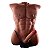 ROCKY - Homem Meio Corpo em CyberSkin Grande 63,0 x 34,0 cm - 27kg - Imagem 1