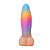 Dildo Alien - pênis colorido fosforescente - 14,8 x 4,0 cm - Imagem 9