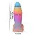 Dildo Alien - pênis colorido fosforescente - 14,8 x 4,0 cm - Imagem 3