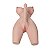 Laverne - Masturbador Meio Corpo Hermafrodita Grande com Pênis e Vagina / Ânus - 70,0 x 33,0 cm - Imagem 6
