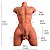 Manuel - Homem Meio Corpo Grande em CyberSkin - 70,0 x 39,0 cm - Imagem 2