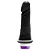 MON PLAISIR - Pênis de borracha realístico com vibrador - 16 X 3,5 Cm - cor preta - Imagem 4