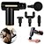 MASSAGE GUN - massageador corporal recarregável com cabeça flexível e 6 modos de vibração potente - Imagem 1