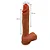 CESAR PENIS WARRIOR DILDO - PÊNIS REALÍSTICO EM SILICONE COM TEXTURA SUPER MACIA COM VENTOSA MOVIMENTO VAI E VEM, AQUECIMENTO E CONTROLE REMOTO SEM FIO - 29x4,5cm - Imagem 3