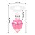 Plug anal em silicone fluorescente - 9,6 x 3,9 cm - Imagem 4