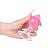 Plug anal em silicone fluorescente - 9,6 x 3,9 cm - Imagem 2