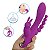 Oley - Vibrador triplo recarregável estimulador de ponto G, clitóris e plug anal - Imagem 1
