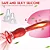 2 em 1 - vibrador recarregável estimulador de ponto G e sucção vaginal com língua estimuladora de clitóris - Imagem 3