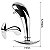 Massageador prostático plug anal masculino estimulador de próstata curvo em inox - 12.5 x 3,3cm - Imagem 2
