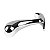 Massageador prostático plug anal masculino estimulador de próstata curvo em inox - 12.5 x 3,3cm - Imagem 5