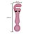2 em 1 - massageador elétrico varinha mágica e vibrador ponto G com triplo motor recarregável - Imagem 5