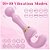 2 em 1 - massageador elétrico varinha mágica e vibrador ponto G com triplo motor recarregável - Imagem 1