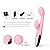 Rebecca - vibrador recarregável de ponto G com estimulador de clitóris - Imagem 3