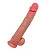 JULIUS THRUSTING DILDO - PÊNIS REALÍSTICO EM SILICONE COM TEXTURA SUPER MACIA COM VENTOSA MOVIMENTO VAI E VEM, AQUECIMENTO E CONTROLE REMOTO SEM FIO - 29x4cm - cor bege - Imagem 2