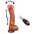 JULIUS THRUSTING DILDO - PÊNIS REALÍSTICO EM SILICONE COM TEXTURA SUPER MACIA COM VENTOSA MOVIMENTO VAI E VEM, AQUECIMENTO E CONTROLE REMOTO SEM FIO - 29x4cm - cor bege - Imagem 1