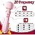 Lilo Powerful Wand Massager - 2 em 1 massageador e vibrador recarregável com aquecimento - cor rosa - Imagem 5