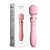 Lilo Powerful Wand Massager - 2 em 1 massageador e vibrador recarregável com aquecimento - cor rosa - Imagem 10