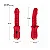 Tongue Finger Thrusting Dildo Vibrator for Women - vibrador ponto G em formato glande com vai e vem - Imagem 9