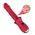 Tongue Finger Thrusting Dildo Vibrator for Women - vibrador ponto G em formato glande com vai e vem - Imagem 8