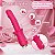 Tongue Finger Thrusting Dildo Vibrator for Women - vibrador ponto G em formato glande com vai e vem - Imagem 5