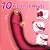 Mouth rotating tongue suction vibrator - vibrador Ponto G com Sucção e Língua Rotativa 360° - Imagem 3