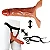 Hollow Penis Enlargement Sleeve - capa peniana com cinta vibratório recarregável com controle remoto - Imagem 5