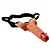 Hollow Penis Enlargement Sleeve - capa peniana com cinta vibratório recarregável com controle remoto - Imagem 4