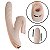 Rabbit Thrusting Vibrator APP - vibrador recarregável com movimento vai e vem auto aquecimento com controle via aplicativo por celular - Imagem 2