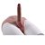 ONE-PIECE PENIS CP037 - Cinta em silicone com pênis realístico macio integrado - COR BEGE - 17 x 3,7cm - Imagem 5