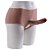 ONE-PIECE PENIS CP036 - Cinta em silicone com pênis realístico macio integrado - COR BEGE - 18 x 3,5cm - Imagem 6
