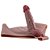 ONE-PIECE PENIS CP035 - Cinta em silicone com pênis realístico macio integrado - COR BEGE - 16 x 4,8cm - Imagem 3