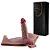 ONE-PIECE PENIS CP035 - Cinta em silicone com pênis realístico macio integrado - COR BEGE - 16 x 4,8cm - Imagem 9
