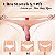 ONE-PIECE PENIS MLSM2155 - Cinta em silicone com pênis realístico macio integrado - COR BEGE - 14 x 3,5cm - Imagem 6