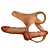ONE-PIECE PENIS MLSM2155 - Cinta em silicone com pênis realístico macio integrado - COR BEGE - 14 x 3,5cm - Imagem 2