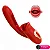Mouth Shaped Lip Biting Vibrator With G Spot Vibrator with Tapping - Vibrador recarregável em formato de boca com estimulador de ponto G - Imagem 1