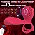 penis sleeve flower of love - anel peniano com alça para escroto vibratório recarregável em formato de flor e controle remoto - Imagem 8