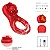 Cock ring rose of love - anel peniano vibratório com alça para escroto com rosa estimuladora de clitóris e controle por aplicativo de celular - Imagem 5