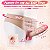 Hollow Penis Sleeve MLSM3245 - Capa peniana com cinta em silicone com vibrador recarregável - 15 x 4,2cm - COR BEGE - Imagem 5