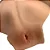 VIBRATING ONE-PIECE PENIS MLSM3245- Cinta em silicone com pênis realístico com vibrador recarregável macio integrado - COR BEGE - 15 x 4,2cm - Imagem 5