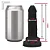 Realistic big dildo anel dupla penetração - anel peniano companheiro para dupla penetração -11x3cm - cor preta - Imagem 2