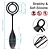 ALWUP cock ring with prostate massager - anel peniano vibratório recarregável com estimulador anal e controle remoto sem fio - Imagem 3