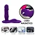 Sit and Ride Vibrator Thrusting Dildo - calcinha com vibrador com movimento vai e vem controle por APP de celular - Imagem 9