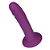 Vibrador ponto g formato glande com ventosa controle por App de celular - Imagem 5